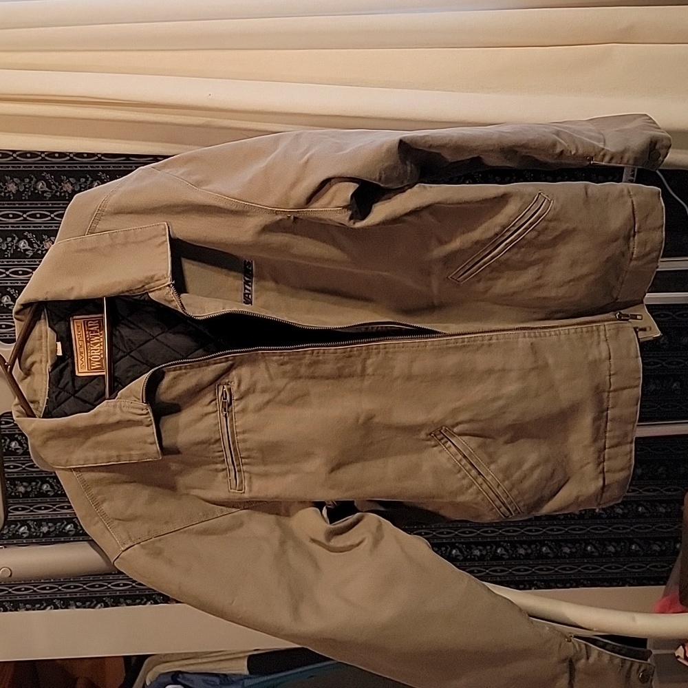 Men's large work coat